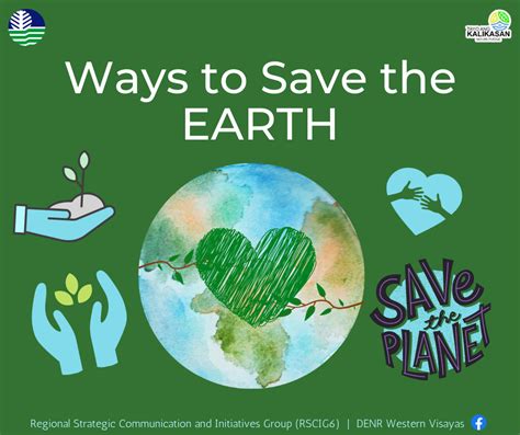 10 Ways to Save the Planet in Filipino .
